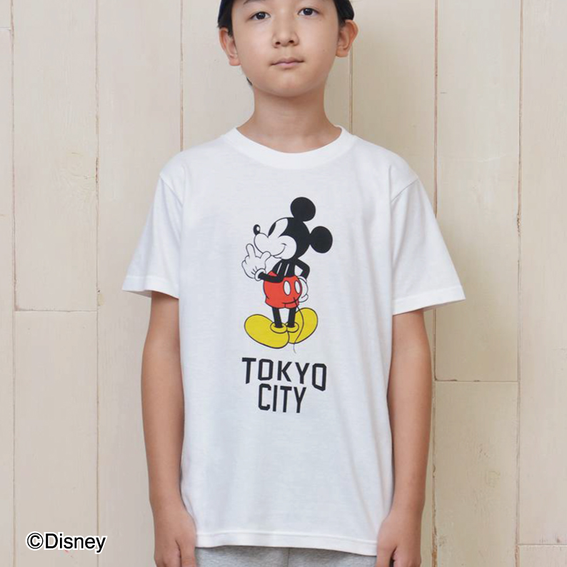親子でお揃いに 73rからミッキーマウスデザインtシャツシリーズが発売中 Charadinate キャラディネート